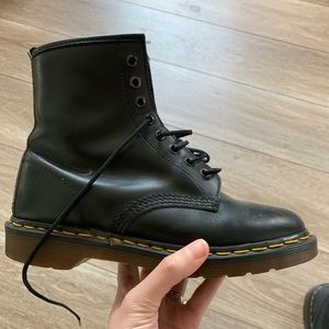 Black lace up Dr Martens